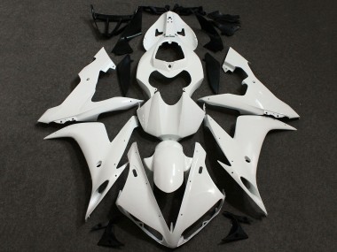 Online Blanco Carenado Moto Yamaha YZF R6 2005
