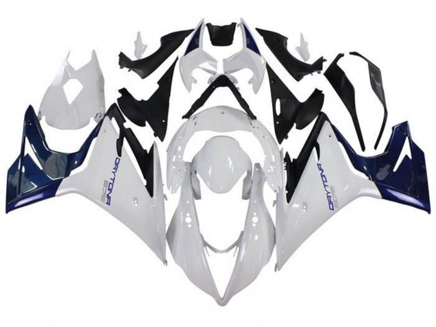 Online Blanco Azul Carenado Moto Triumph Daytona 675 Triple 2013-2016