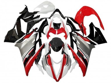 Online Blanco Rojo Plata Negro Brillante Carenado Moto Triumph Daytona 675 Triple 2013-2016