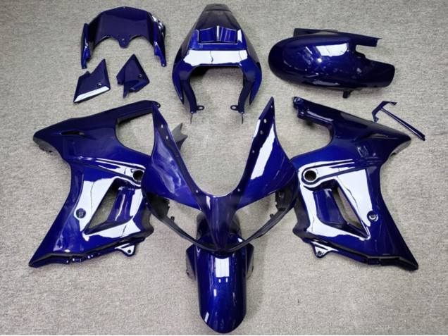 Online Azul Brillante FibraCarbono Carenado Moto Suzuki SV650 2003-2013