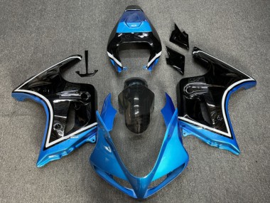 Online Azul Brillante Negro Carenado Moto Suzuki SV650 2003-2013