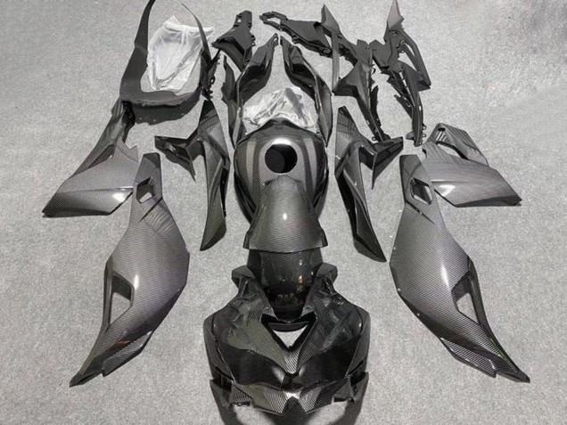 Online Falso FibraCarbono Carenado Moto Kawasaki ZX4R ZX-4RR 2019-2025