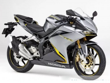 Online Plata Amarillo Negro Mate Carenado Moto Honda CBR250RR 2017-2022