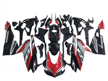 Online Rojo Plata Negro Brillante Carenado Moto Honda CBR250RR 2017-2022