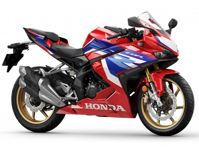 Online Rojo Azul Blanco Carenado Moto Honda CBR250RR 2023-2024