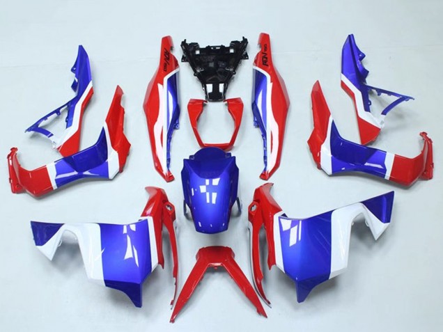 Online Blanco Rojo Azul Carenado Moto Honda ADV150 2018-2021