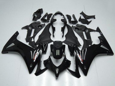 Online Negro Brillante Negro Mate Carenados Moto Honda CBR500R 2013-2015