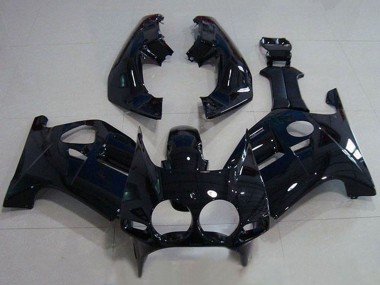 Online Negro Brillante Carenados Moto Honda CBR250RR MC19 1988-1989