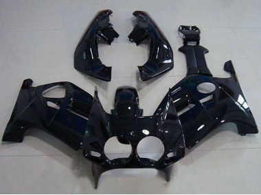 Online Negro Brillante Carenados Moto Honda CBR250RR MC19 1988-1989