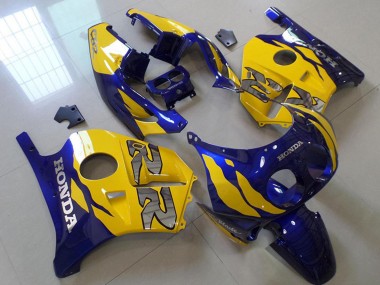 Online Amarillo Azul Carenados Moto Honda CBR250RR MC22 1990-1998