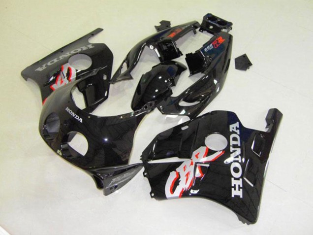 Online Negro Brillante Carenado Moto Honda CBR250RR MC22 1990-1998