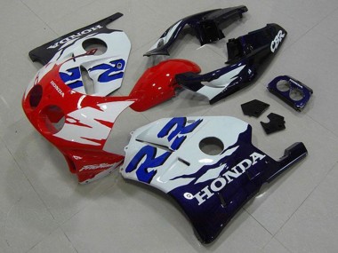 Online Blanco Rojo Negro Brillante Carenado Moto Honda CBR250RR MC22 1990-1998