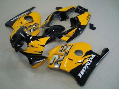 Online Amarillo Negro Brillante Carenado Moto Honda CBR250RR MC22 1990-1998