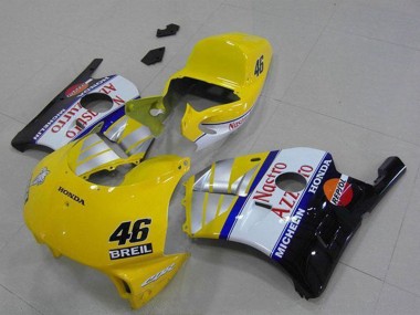 Online Amarillo Plata Blanco Rojo Nastro Azzurro Breil 46 Carenado Moto Honda CBR250RR MC22 1990-1998