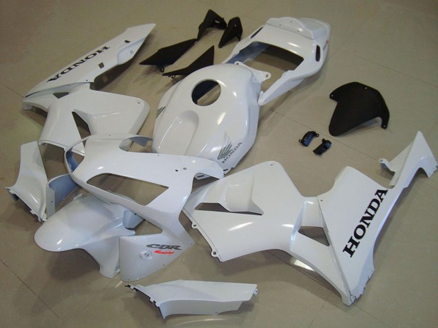 Online Blanco Negro Calcomanía Carenado Moto Honda CBR600RR 2003-2004