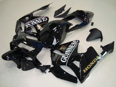 Online Negro Brillante Gunness Carenado Moto Honda CBR600RR 2005-2006