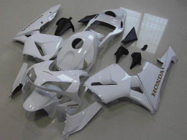 Online Blanco Carenado Moto Honda CBR600RR 2005-2006