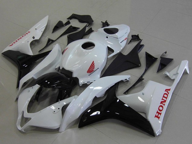 Online Blanco Negro Brillante Rojo Carenado Moto Honda CBR600RR 2007-2008