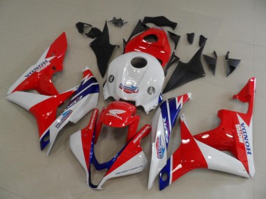 Online Blanco Rojo Azul Carenado Moto Honda CBR600RR 2007-2008