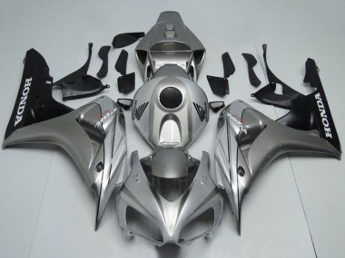 Online Plata Negro Mate Carenados Moto Honda CBR1000RR 2006-2007