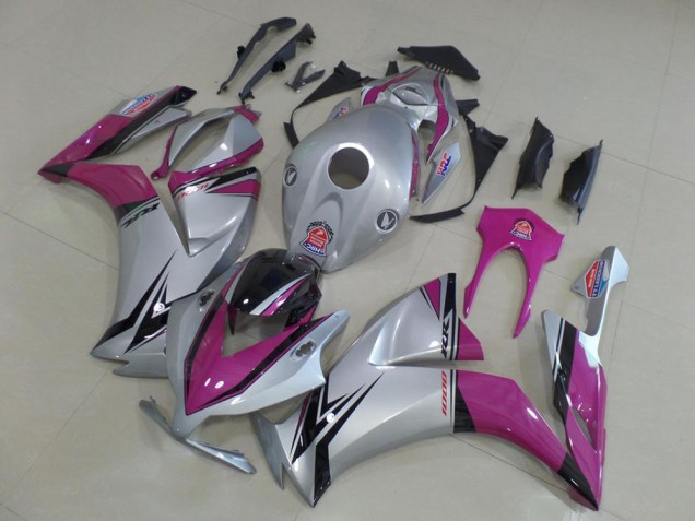 Online Plata Rosa Negro Brillante Carenado Moto Honda CBR1000RR 2012-2016