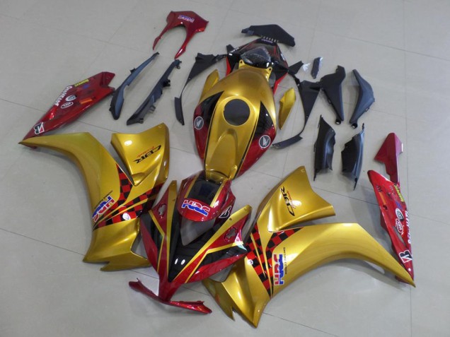 Online Oro Rojo HRC Carenado Moto Honda CBR1000RR 2012-2016