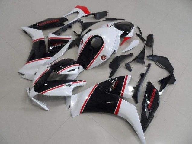 Online Blanco Rojo Negro Brillante Raya Carenados Moto Honda CBR1000RR 2012-2016
