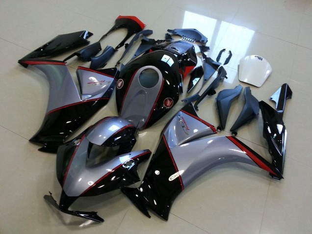 Online Gris Rojo Negro Brillante Carenado Moto Honda CBR1000RR 2012-2016