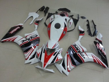 Online Blanco Rojo Plata Negro One Heart Carenado Moto Honda CBR1000RR 2012-2016
