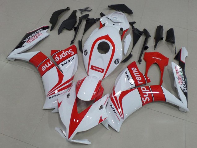 Online Blanco Rojo Negro Supreme Carenado Moto Honda CBR1000RR 2012-2016