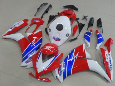 Online Blanco Rojo Azul TT Legends Carenado Moto Honda CBR1000RR 2012-2016
