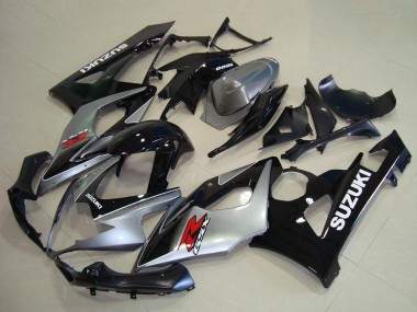 Online Plata Negro Rojo Carenados Moto Suzuki GSXR 1000 2005-2006