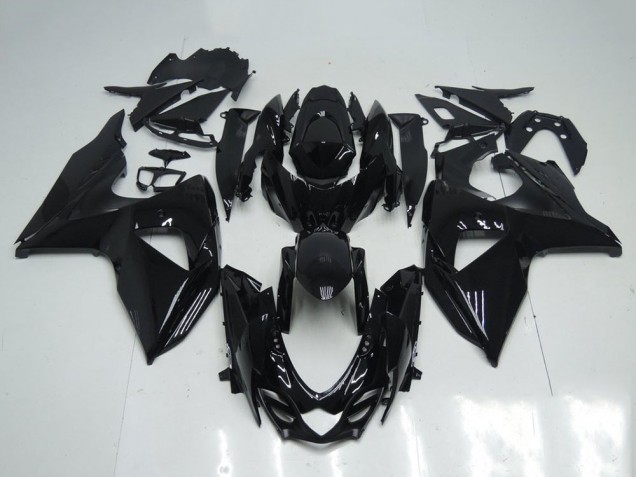 Online Negro Brillante Kits Carenados Moto Suzuki GSXR 1000 2009-2016