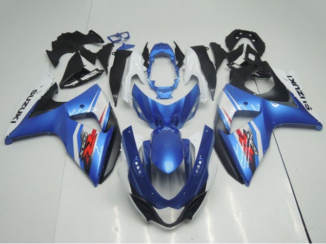 Online Azul Claro Azul Blanco Negro OEM Estilo Carenado Moto Suzuki GSXR 1000 2009-2016