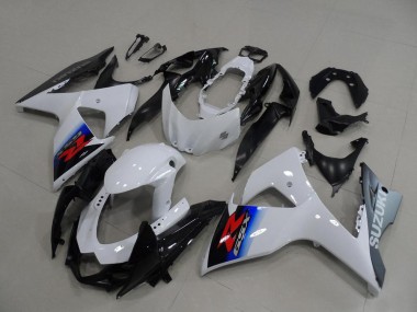 Online Blanco Azul Plata Negro Carenado Moto Suzuki GSXR 1000 2009-2016
