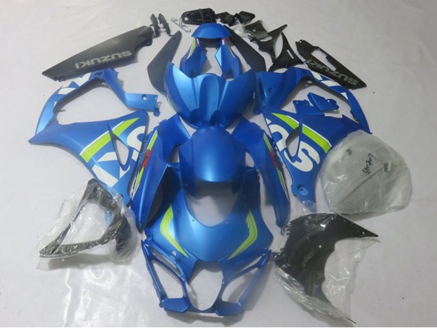 Online Azul Verde Lima Blanco Carenado Moto Suzuki GSXR 1000 2017-2024