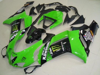 Online Monstruo Verde Carenado Moto Kawasaki ZX6R 2007-2008