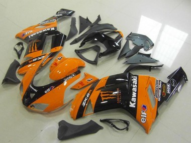 Online Naranja Monstruo Carenado Moto Kawasaki ZX6R 2007-2008