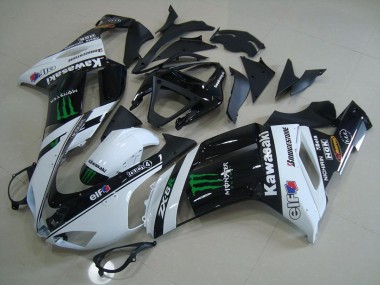 Online Blanco Monstruo Carenado Moto Kawasaki ZX6R 2007-2008