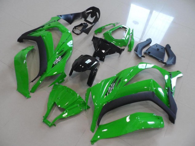Online Verde Negro OEM Estilo Carenado Moto Kawasaki ZX10R 2011-2015