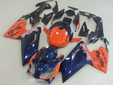 Online Naranja Azul Oscuro Carenado Moto Aprilia RS125 2006-2011