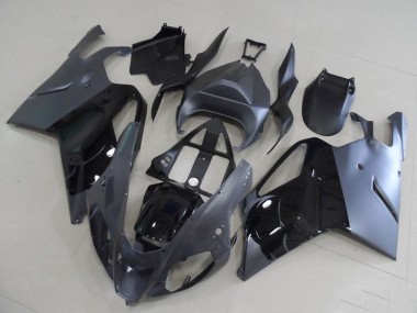 Online Negro Brillante Gris Carenado Moto Aprilia RSV1000 2003-2006