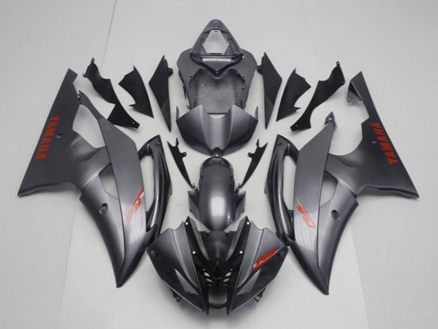 Online Gris Rojo Calcomanías Carenados Moto Yamaha YZF R6 2008-2016