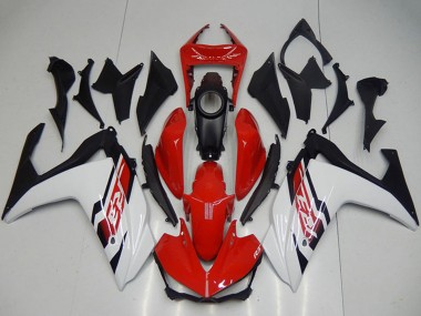 Online Blanco Rojo Negro Kits Carenados Moto Yamaha YZF R3 2015-2018