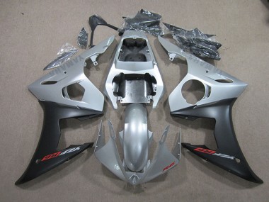 Online Plata Negro Mate Carenado Moto Yamaha YZF R6 2003-2004