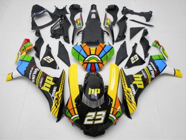 Online Amarillo Rojo Azul Verde HP RuedaColores 23 Carenado Moto Yamaha YZF R1 2015-2019