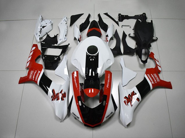 Online Blanco Rojo Negro GYTR Carenado Moto Yamaha YZF R1 2015-2019