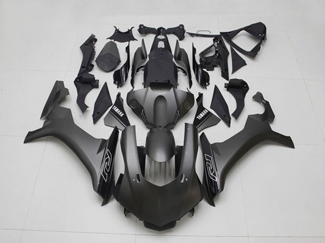 Online Negro Mate Negro Brillante Carenado Moto Yamaha YZF R1 2015-2019