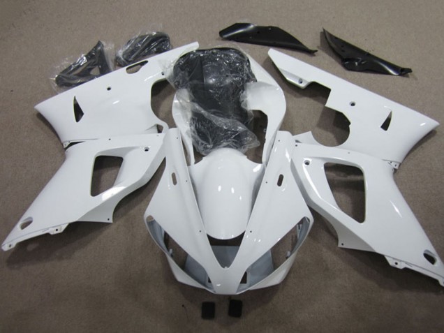 Online Blanco Brillante Carenado Moto Yamaha YZF R1 2000-2001