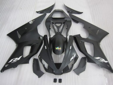 Online Negro Mate Blanco Calcomanía Carenado Moto Yamaha YZF R1 2000-2001